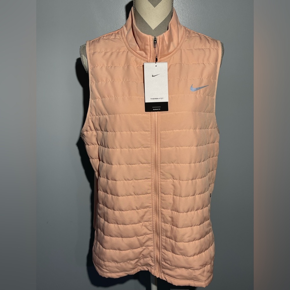 Nike Peach Quilted Vest